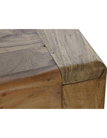 Table en acacia pour salle à manger élégante