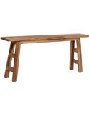Chaise pour retirer les chaussures en bois naturel