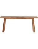 Chaise pour retirer les chaussures en bois naturel