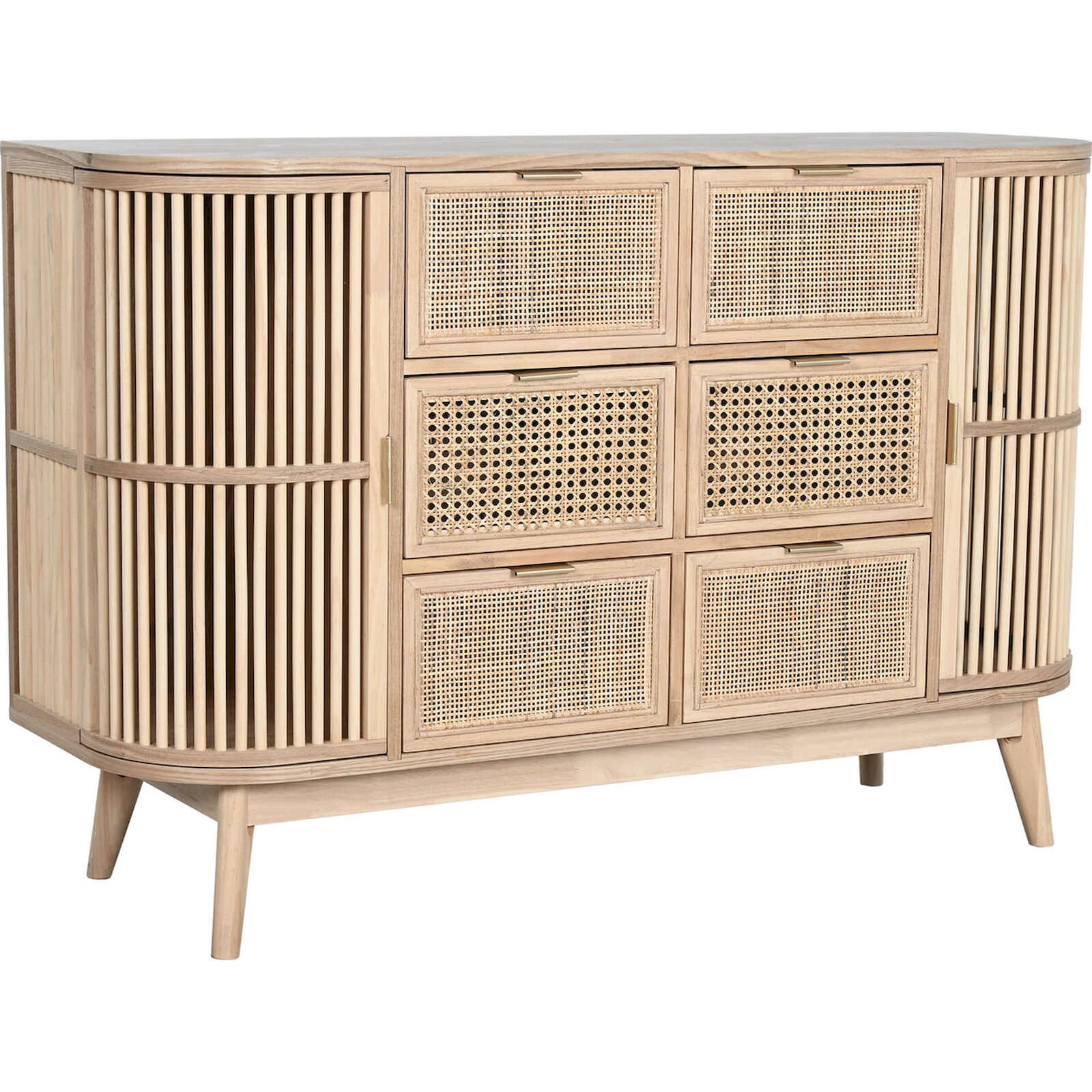 Commode En Raton Design Commode rotin naturel élégante - Meti