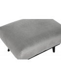 Chaise pour retirer chaussures en polyester gris