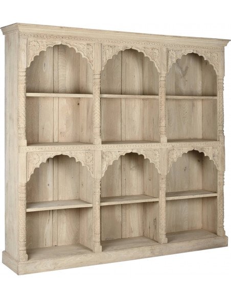 Étagère murale en bois naturel esthétique et pratique