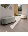 Tabouret cuisine bois noir effet vieilli