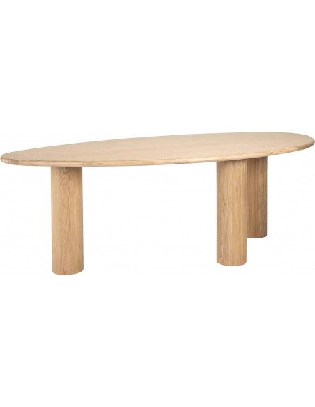 table repas chêne naturel