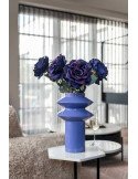 Table d'appoint Misty en marbre beige