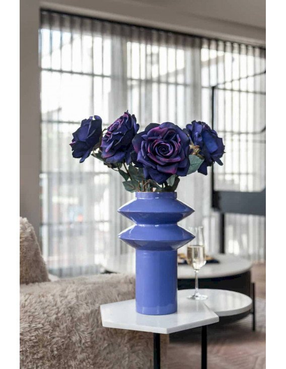 Table d'appoint Misty en marbre beige