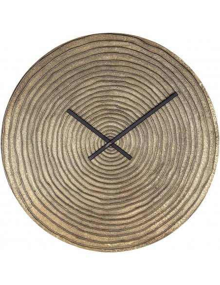 Horloge élégante en or