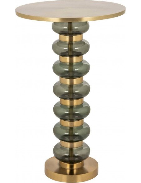 Élégance table vert or