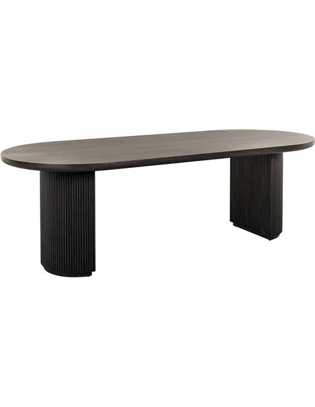 Table repas Kingston 240 bois foncé