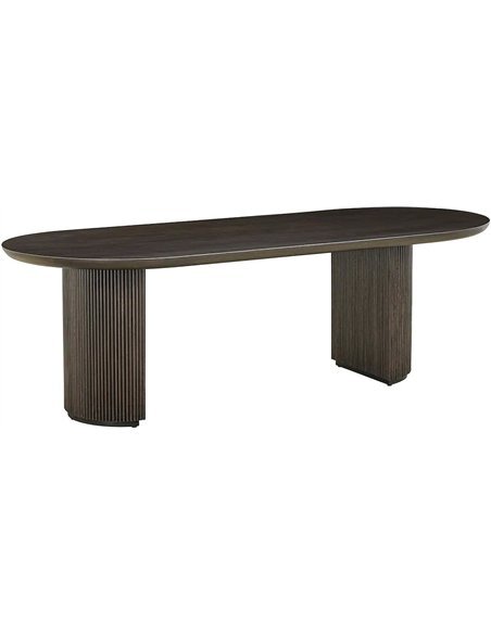 Table Kingston bois foncé