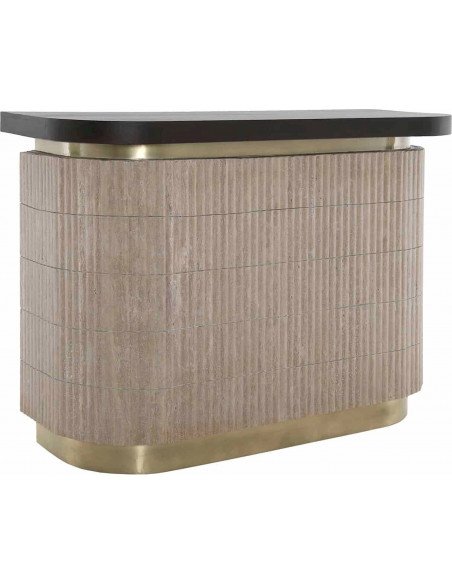 Bar design travertin salon