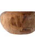 vase tendance en bois naturel style ethnique
