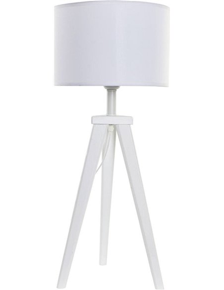 lampe de table blanche design scandinave élégance salon