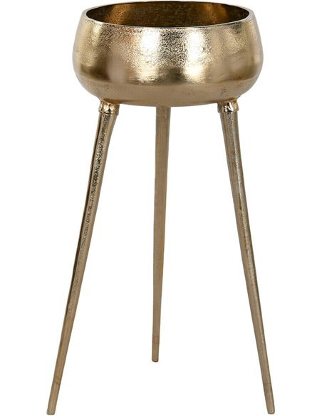 support plante doré design moderne élégant pour salon