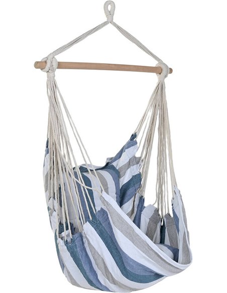 chaise suspendue coton extérieur