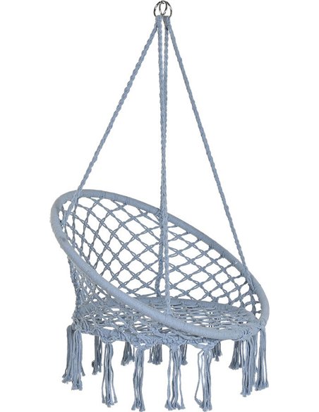 chaise suspendue élégante pour jardin