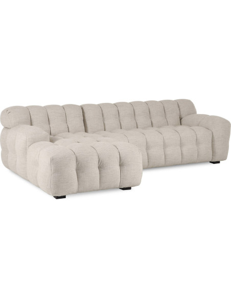 Sofa design en tissu beige