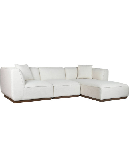 sofa d’angle crème style scandi confort et design moderne