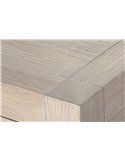 Meuble de rangement en bois naturel chic