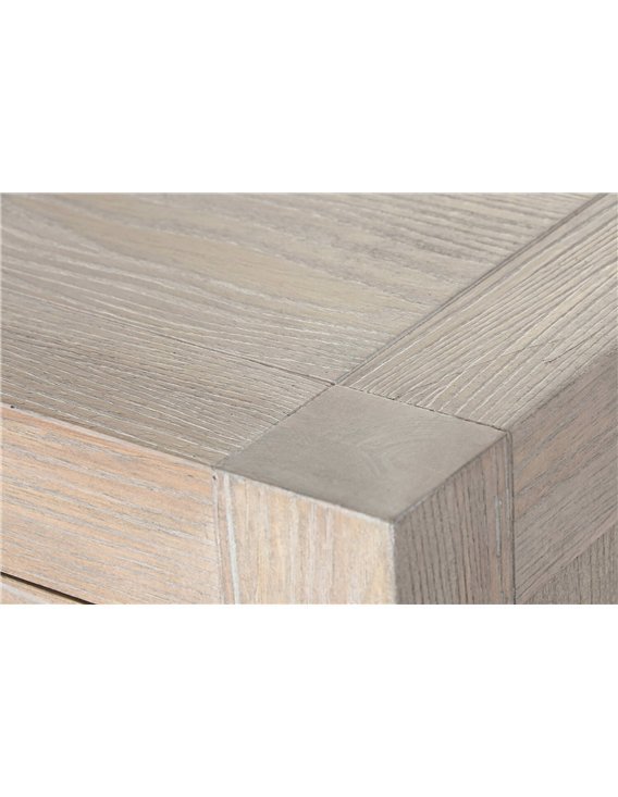 Meuble de rangement en bois naturel chic