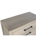 Design romantique en bois naturel pour chambre