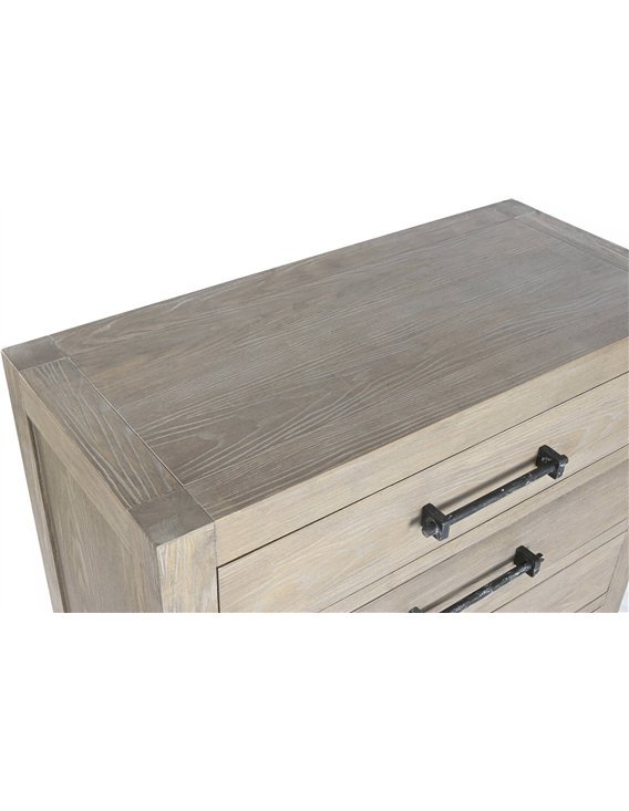 Design romantique en bois naturel pour chambre