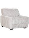 fauteuil beige moderne confort salon élégant polyester