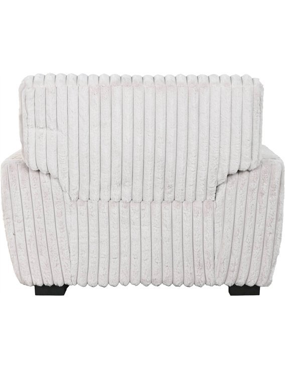 fauteuil relax moderne assise large beige