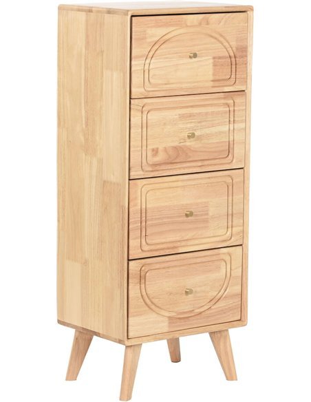meuble de rangement bois clair style nordique chic
