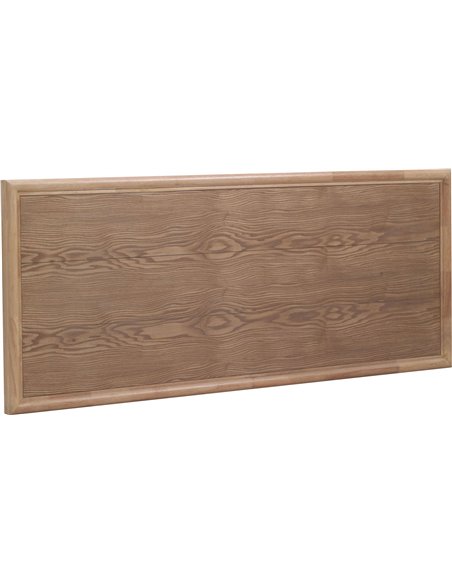 tête de lit bois naturel fresne style moderne chambre élégante