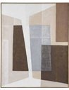 tableau abstrait multicolore style contemporain décor mural