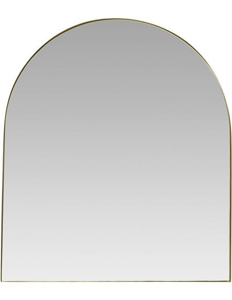 miroir arche doré élégant pour décoration murale