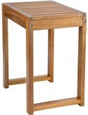 assise rustique salle de bain bois acacia