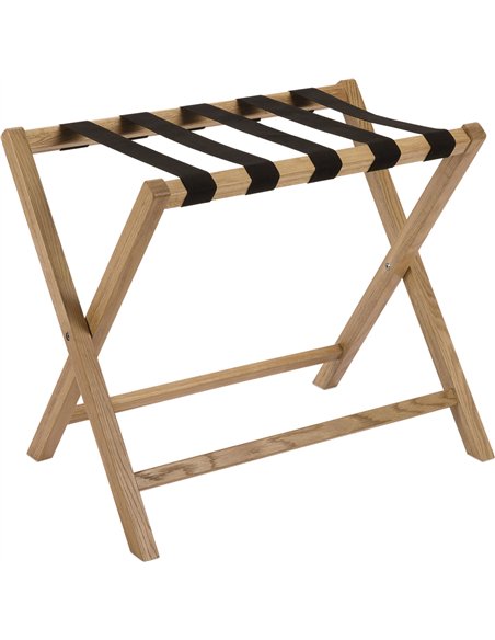 porte valise en chêne naturel design élégant chambre