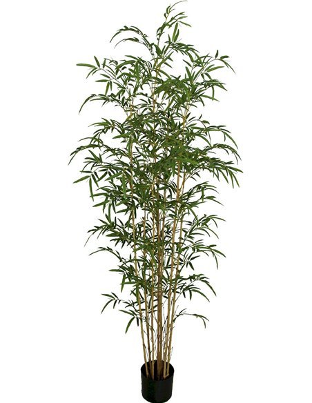 décoration bambou synthétique feuillage naturel maison
