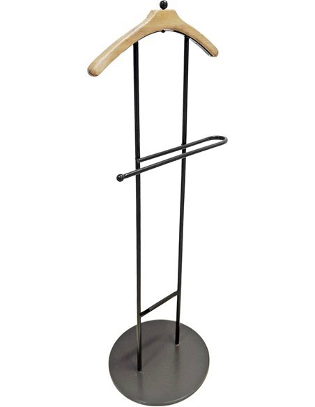 porte vêtements bois métal design élégant intérieur