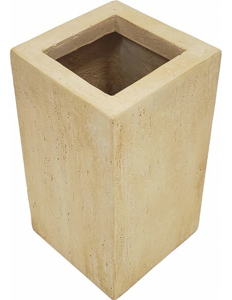 pot déco marbre travertin naturel élégant intérieur