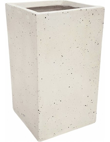 pot terrazzo effet naturel extérieur élégant