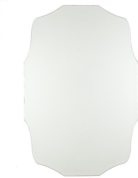 miroir mural design biseauté pour décoration intérieure élégante