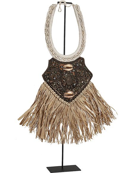 collier décoratif coquillages naturel esprit ethnique chic