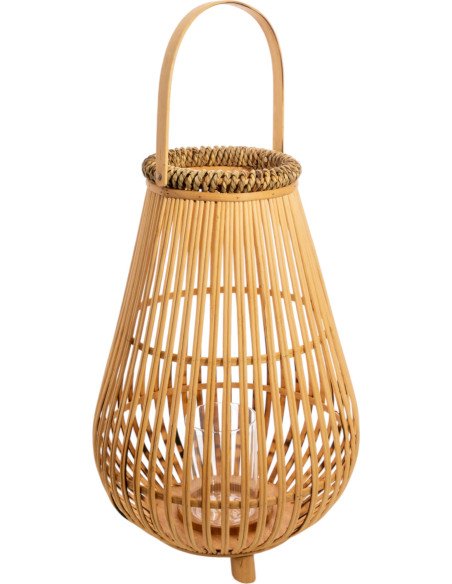 lanterne décorative en bambou naturel élégance bohème