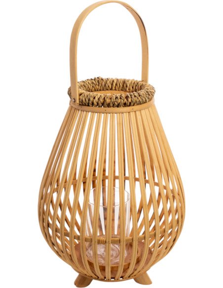 lanterne bambou naturelle décoration élégante salon