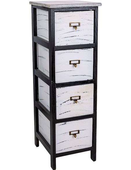 meuble tiroirs bois paulownia style moderne élégant