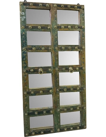 miroir décoratif bois recyclé style vintage unique