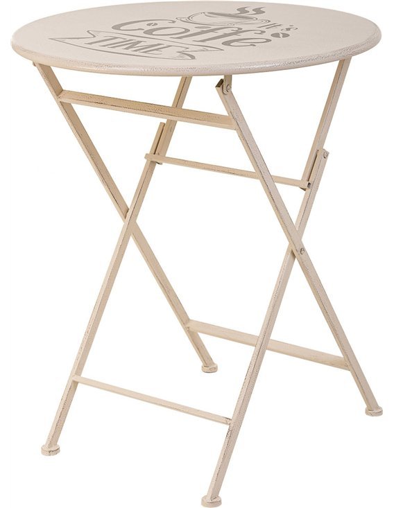 salon de jardin fer forgé blanc charme classique